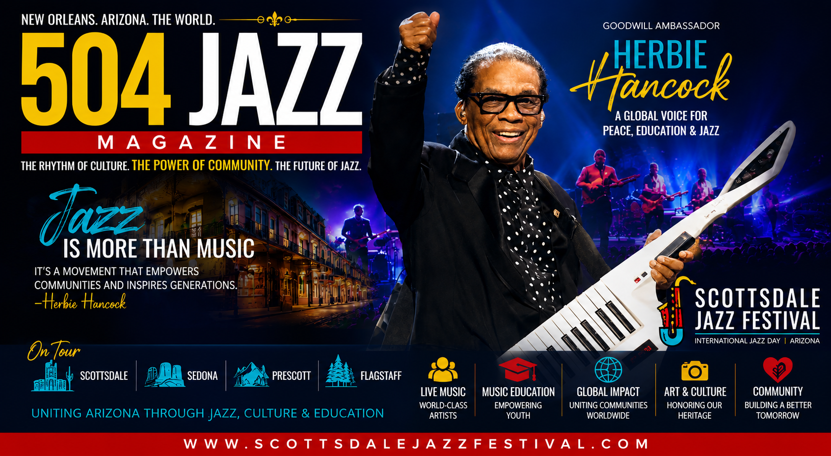Welcome to the 15th Anniversary Commemorative Edition of 504 Jazz Magazine